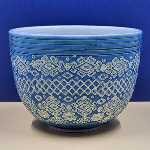 Anthropologie Etched Bowl